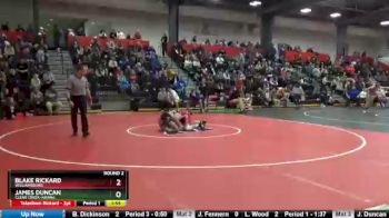 Round 2 - James Duncan, Clear Creek-Amana vs Blake Rickard, Williamsburg
