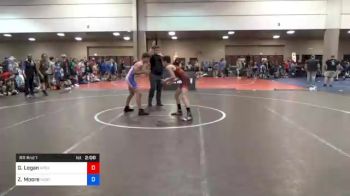 106 kg Prelims - Gabriel Logan, Apex Wrestling School vs Zeno Moore, North Carolina