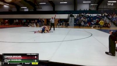 133 lbs Cons. Round 4 - Connor Demcher, Pitt-Johnstown Unattached vs Ethan Washburn, Wilkes