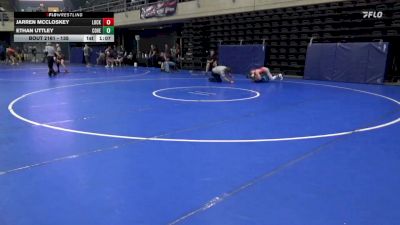 135 lbs Consi Of 8 #2 - Jarren McCloskey, Lock Haven vs Ethan Uttley, Coventry
