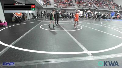 52 lbs Consi Of 8 #2 - Easton Williams, Oklahoma Phantom Wrestling Club vs Liam Randolph, Gore Pirates Youth Wrestling