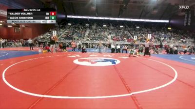 2A-165 lbs Cons. Round 2 - Jacob Anderson, Moorcroft vs Calder Vollmer, Tongue River