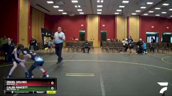 65 lbs Round 4 (6 Team) - Caleb Fawcett, Riot Room vs Zekiel Holmes, Bad Bass