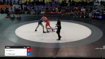 165 lbs Quarters - Salah Tsarni, MD vs Carter Nekvapil, TX