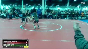 56 lbs Round 7 (10 Team) - Jackson Claycomb, Finger Lakes Elite vs Cullen Boyles, Smyrna Wrestling