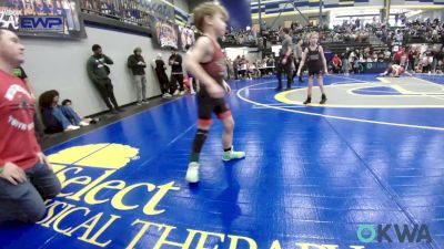 52 lbs Round Of 16 - Gavin Fulton, F-5 Grappling vs Brylen Buckner, Weatherford Youth Wrestling