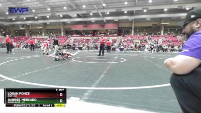 61 lbs Semifinal - Logan Ponce, Raw vs Gabriel Mercado, Duran Elite