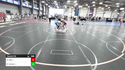 127 lbs Round Of 32 - Adrian Day, FL vs Ryker Carter, VA