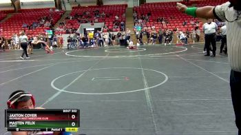 68 lbs Champ. Round 1 - Jaxton Coyer, Michigan West Wrestling Club vs Masten Felix, OCRTC