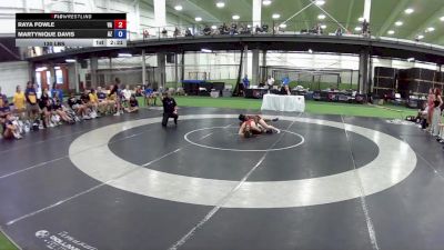 130 lbs Raya Fowle, Virginia vs Martynique Davis, Arizona