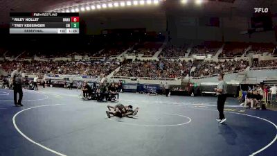 106-D2 Semifinal - Riley Nollet, Bradshaw Mountain vs Trey Kessinger, Campo Verde High School