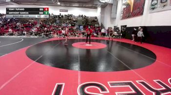113 lbs Cons. Semi - Tony Tufano, Brighton vs Anthony Garcia, Denver North