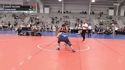 195 lbs Rr Rnd 1 - Marley Williams, Combat Athletics - HSB vs Elijah Alves, Falcons Wrestling Club - HSB