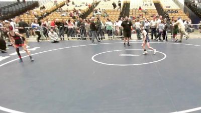 62 lbs Cons. Semi - Brandon Costello, Club Not Listed vs Chase Simonton, B2 Wrestling Academy