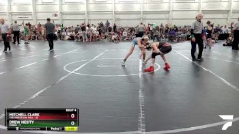 100 lbs Round 2 (4 Team) - Mitchell Clark, The Wrestling Mill vs Drew Nesity, Forge