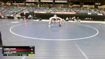 285 lbs Semifinal - 1 Greg Hagan, Grand View vs 4 Gabe Jacobs, Southeastern