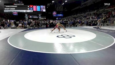 132 lbs Cons. Rd Of 64 - Billy Weisgerber, WA vs Clayton Waltenbaugh, PA