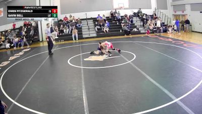 65 lbs Round 2 - Gavin Bell, Latrobe vs Owen Fitzgerald, Fort Hill