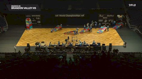 Brandon Valley HS "Brandon SD" at 2026 WGI Percussion/Winds World Championships