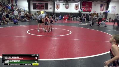 Quarterfinal - Kellen Alchier, Fort Madison Wrestling Club vs Jase Carpenter, WBNDD