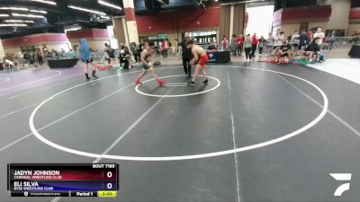 165 lbs Cons. Semi - Jadyn Johnson, Cardinal Wrestling Club vs Eli Silva, Ryse Wrestling Club