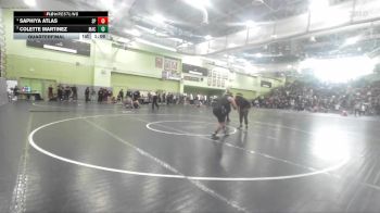 155 lbs Quarterfinal - Colette Martinez, MACES vs Saphiya Atlas, SAN PEDRO