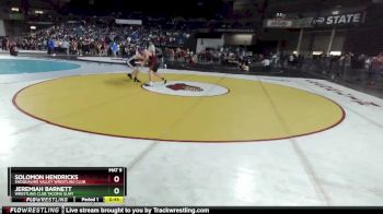 155 lbs Champ. Round 1 - Solomon Hendricks, Snoqualmie Valley Wrestling Club vs Jeremiah Barnett, Wrestling Club Tacoma Slam