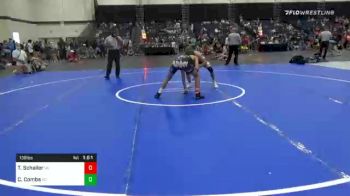 138 lbs Consolation - Tyler Schaller, VA vs Cole Combs, NC