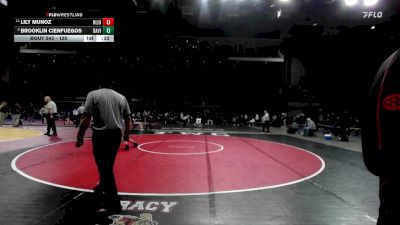 125 lbs Cons. Round 5 - Brooklin Cienfuegos, Davis vs Lily Munoz, Hiram Johnson