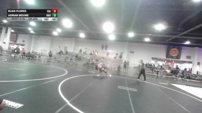 138 lbs Consolation - Elias Flores, California Grapplers vs Adrian Moore, Unattached