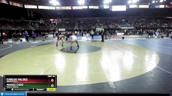 145 lbs Cons. Round 7 - Carlos Valdez, Bishop Kelly vs Mateo Caso, Walla Walla