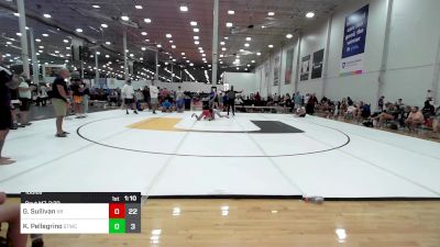 100 lbs Rr Rnd 6 - Gigi Sullivan, Kraken Blue vs Kurt Pellegrino, Shore Thing WC