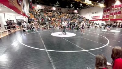 215 lbs Quarterfinal - Cinch Dalton, Cody vs Brady Calmes, Glenrock