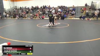 B-13 lbs Cons. Semi - Charlie Eustice, IC West Trojans Wrestling Club vs Eli Roman, Big Game Wrestling Club