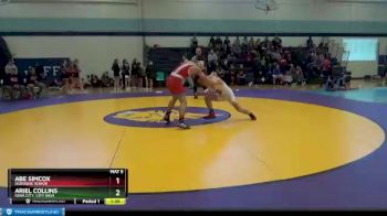 152 lbs Cons. Round 1 - Ariel Collins, Iowa City, City High vs Abe Simcox, Dubuque Senior