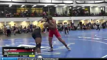 184 lbs Cons. Round 2 - Blake Daniels, Adrian vs Teo Palubinskas, Wabash