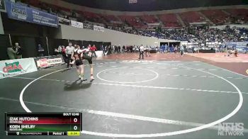 6A-120 lbs Cons. Round 2 - Izak Hutchins, Roseburg vs Koen Shelby, Roseburg