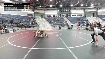 113 lbs Semis & 3rd Wb (16 Team) - Daelin Spry, Jackson County vs Andreo Manlove, South Effingham
