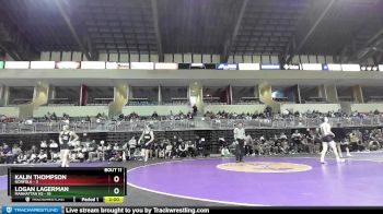 150 lbs Quarters & 1st Wb (16 Team) - Kalin Thompson, Norfolk vs Logan Lagerman, Manhattan HS