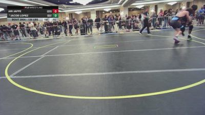 138 lbs Consi Of 64 #1 - Ari Jaffe, Coyote Wrestling Club vs Jacob Lopez, Beat The Streets Oxnard