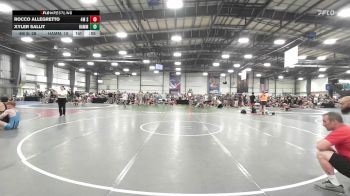 160 lbs Rr Rnd 3 - Rocco Allegretto, 4M Strength vs Xyler Sallit, Hammerin Hornets