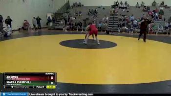 100-106 lbs Round 2 - Jo Eimes, Team Jeff Wrestling Club vs Kiarra Churchill, Legends Of Gold