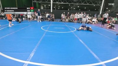 64 lbs Round 3 (6 Team) - Ryker Johnson, Mat Assassins Red vs Ty McMath, Team Barracuda