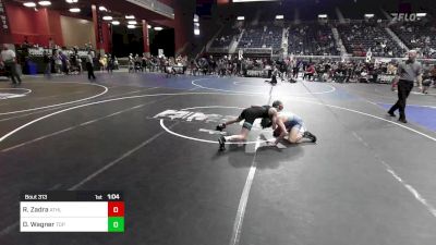 109 lbs Round Of 16 - Reid Zadra, Athlos Wrestling vs Dominic Wagner, Top Of The Rock WC