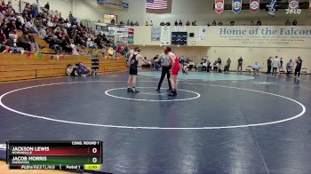 106 lbs Cons. Round 1 - Jacob Morris, Sherwood vs Jackson Lewis, McMinnville