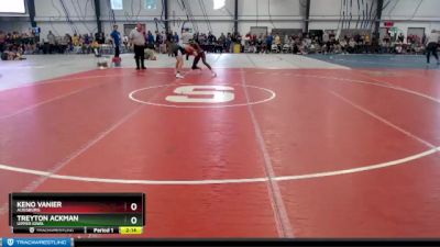 Elite 125 lbs Cons. Round 2 - Keno Vanier, Augsburg vs Treyton Ackman, Upper Iowa