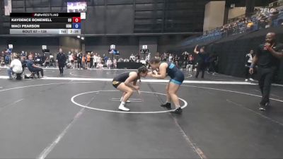 138 lbs Cons. Round 2 - Maci Pearson, University Of Saint Mary vs Kaydence Bonewell, Ottawa University