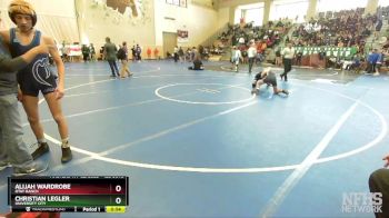 122 Boys Cons. Round 4 - Christian Legler, University City vs Alijah Wardrobe, Otay Ranch