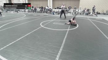 43 lbs Semifinal - Martin Arizaga, The Valley WC vs Camilo Ramirez, No Team