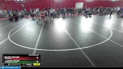 215 lbs Quarterfinal - Elliot Havlish, Wisconsin vs Landon Rouse, Shakopee Mat Club